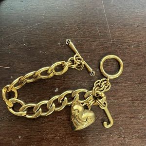 Juicy couture charm bracelet early 2000s